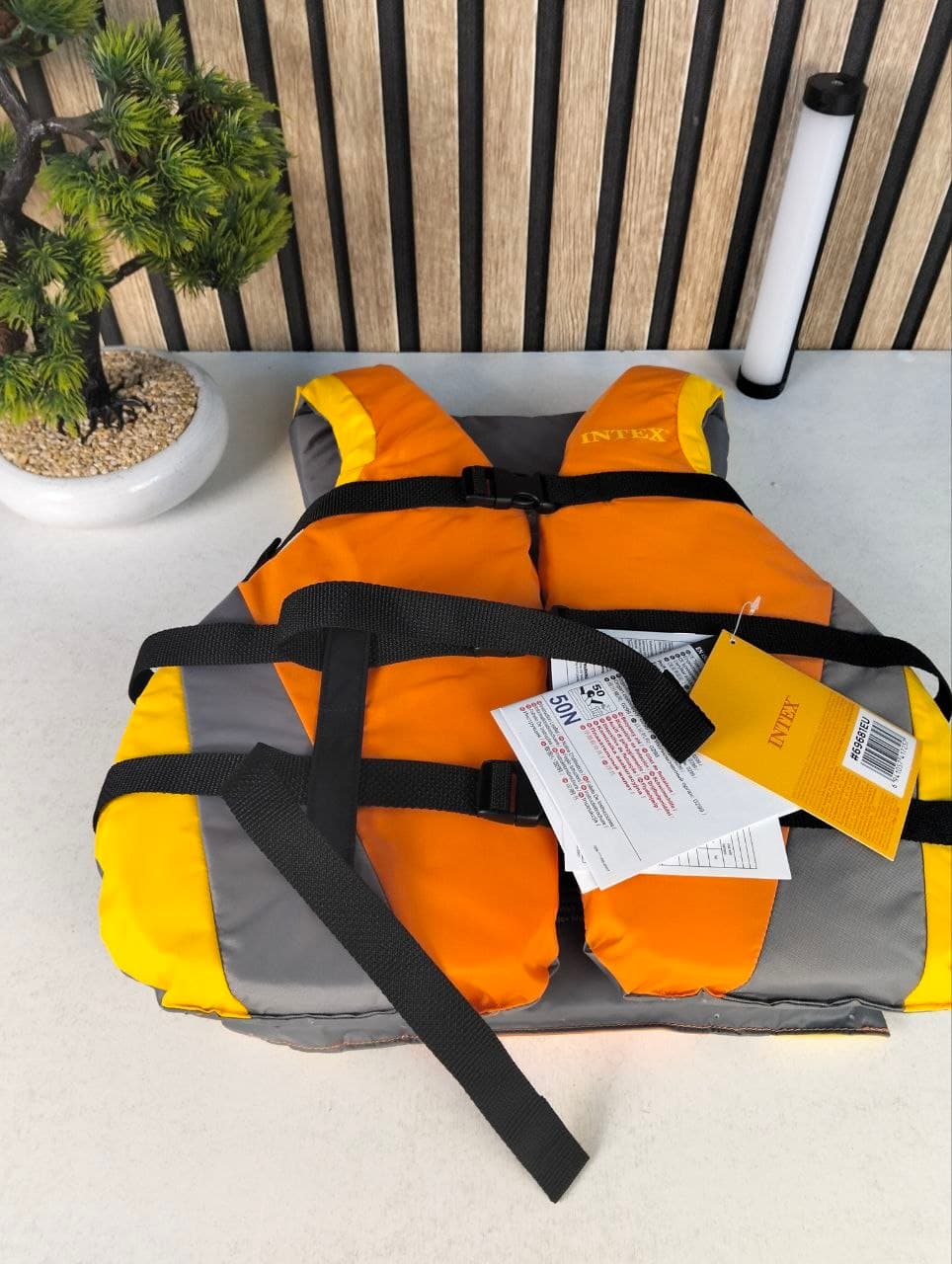 INTEX Gilet de sauvetage pour Adultes - Vacance & Loisir - صورة حقيقية 7