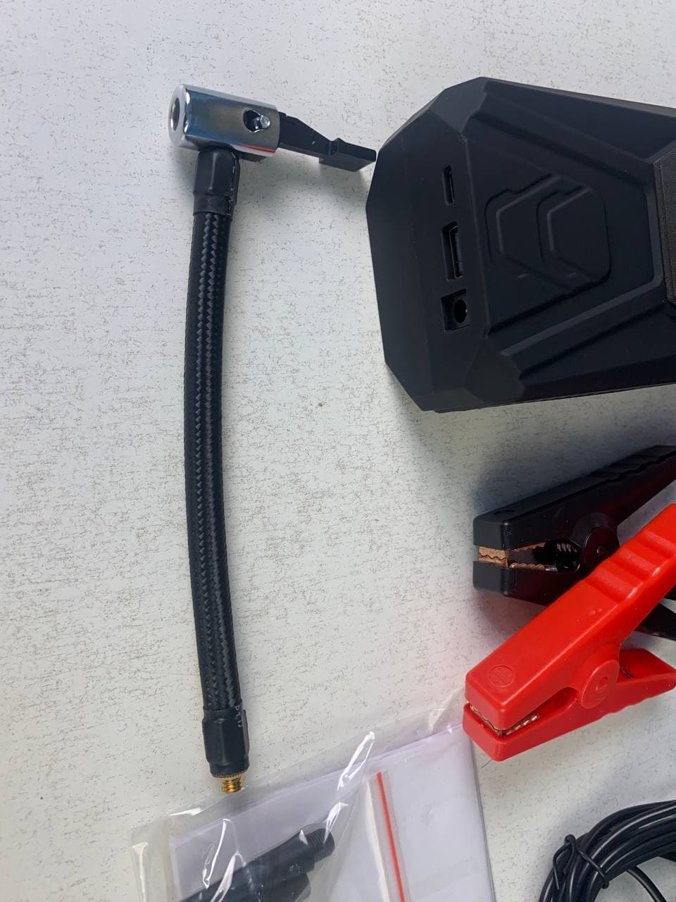 مضخة إطارات لاسلكية | Compresseur d'Air Portable | 4500mAh 150PSI — صورة حقيقية 11