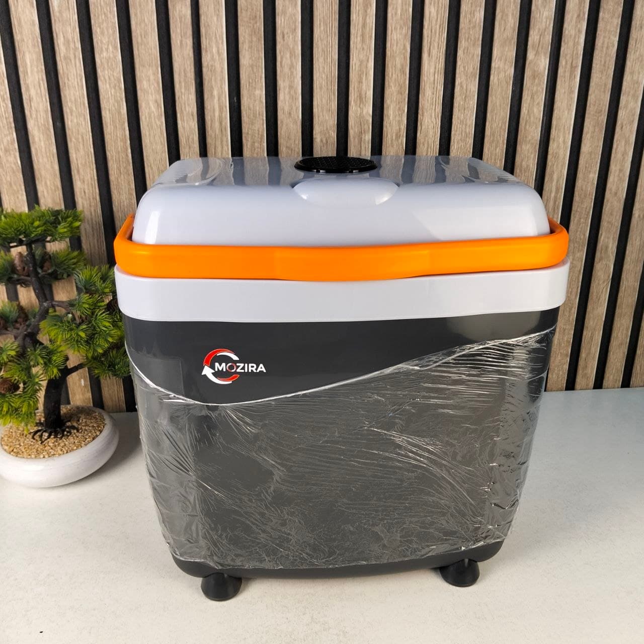 Glacière et Réchauffeur Thermoélectrique Portable 28L avec Roues - ثلاجة وسخان متنقل سعة 28 لتر - Camping et Randonnée - صورة حقيقية 10