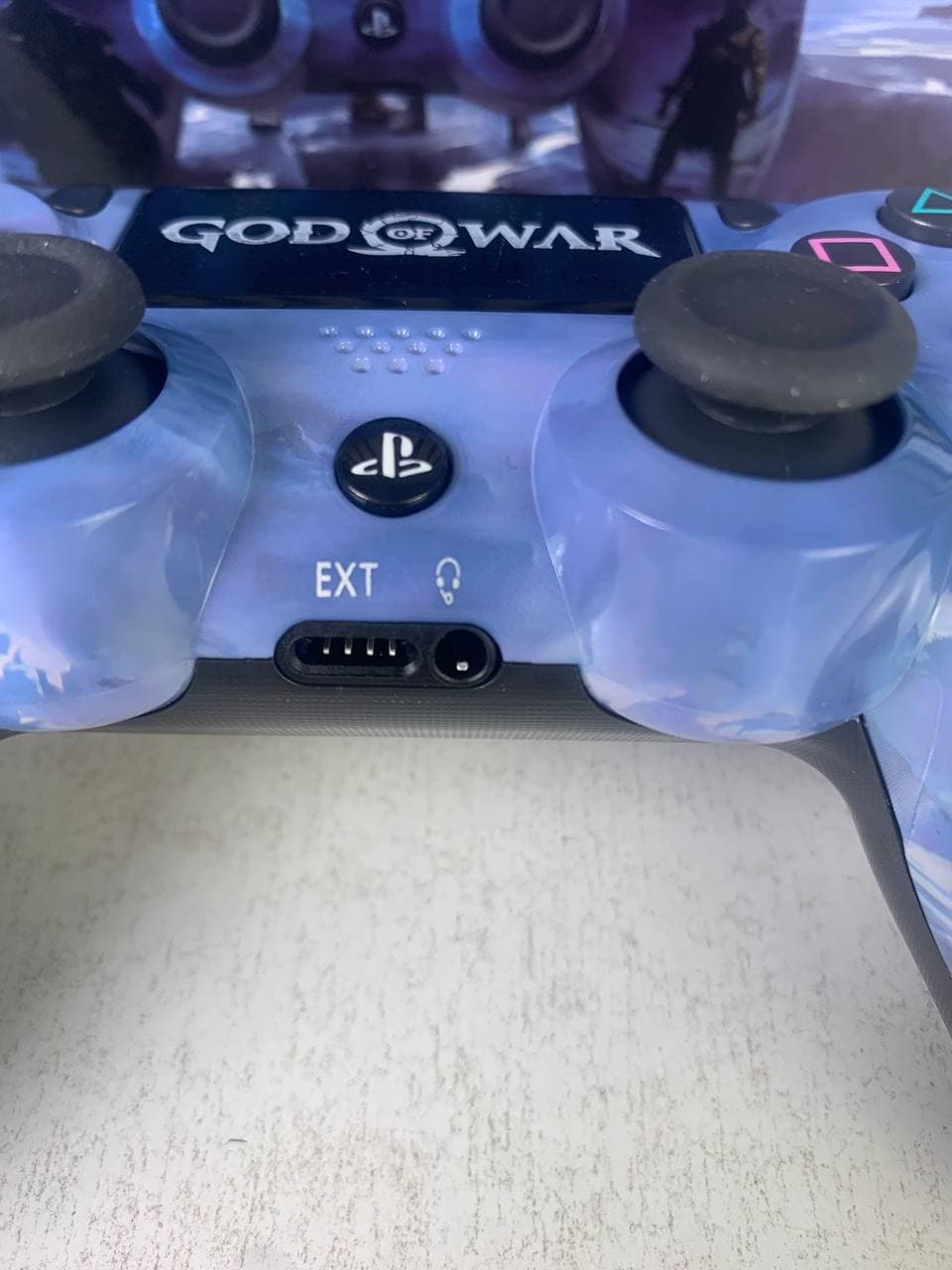 يد تحكم لاسلكية PS4 | SONY DualShock High Copy | Edition Ragnarok — صورة حقيقية 7