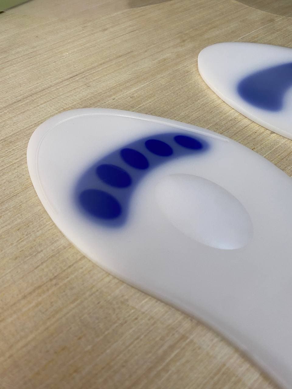 Paire de semelles en silicone souple coussinet complet pour les pieds — صورة حقيقية 8