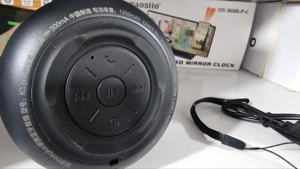 Lenovo K3 Pro -Mini haut-parleur sans fil BT 5.0, portable, son stéréo HiFi, caisson de basses avec microphone, lecteur de musique, extérieur, — صورة حقيقية 5
