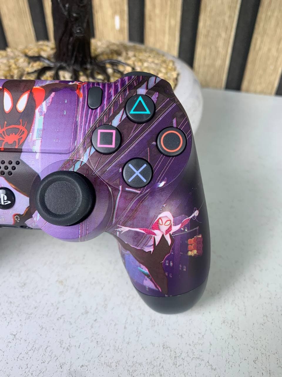 يد تحكم لاسلكية PS4 | SONY DualShock High Copy | Edition Spider — صورة حقيقية 6