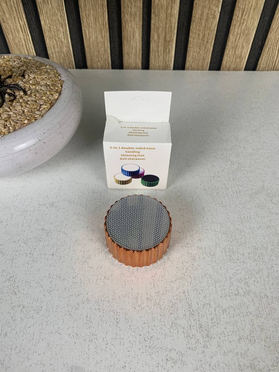 Épilateur Éliminateur de Poils et Peau Morte en Nano-Verre - مزيل الشعر ومقشر القدمين الكريستالي 2 في 1 - Soins et Beauté - صورة حقيقية 10