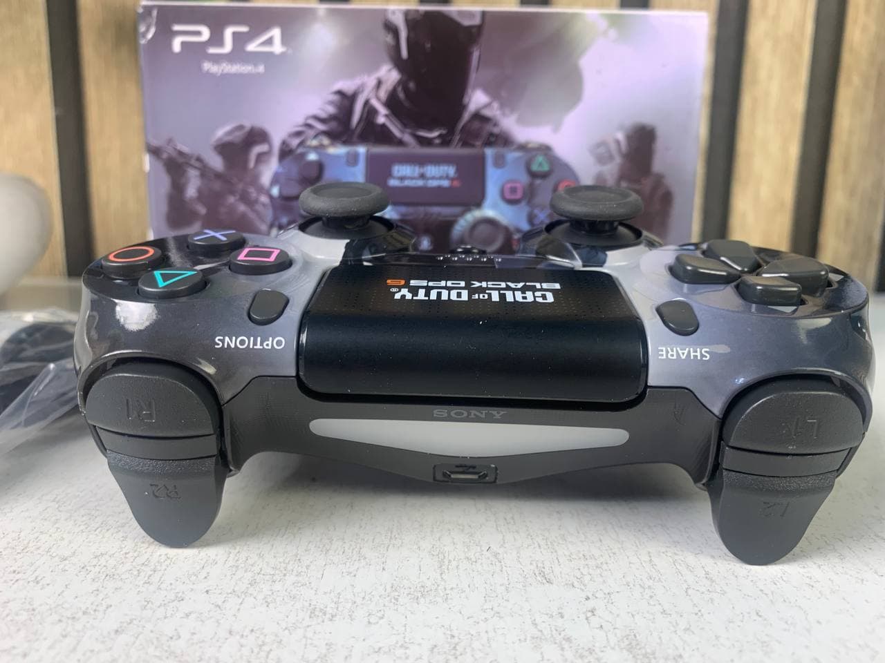 يد تحكم لاسلكية PS4 | SONY DualShock High Copy | Edition COD BO6 — صورة حقيقية 5