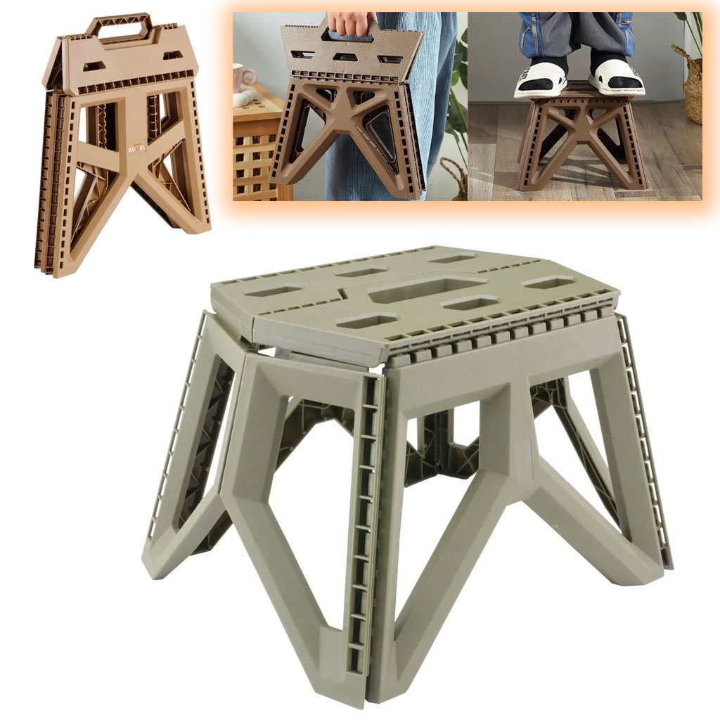 0cb5f2a5-81d6-4610-9cf3-3ff9c18d13e2.jpeg Tabouret Pliable et Portable idéal pour camping et sorties PM – كرسي خرجات قابل لطي - الصورة 1
