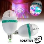 Lampe de scène rotative 360° Jeux De Lumière Multi Couleur Led Pour Fête