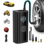 Compresseur d’Air Portatif Digital pour Voiture 12V 150psi – جهاز نفخ العجلات