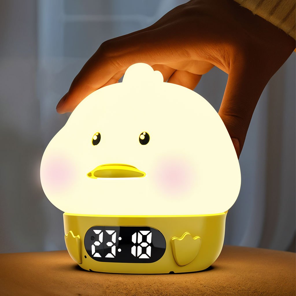 Alarm-Silicone-cnc-7.jpg Réveil Chambres d’enfants Doté d’une Fonction Snooze - الصورة 1