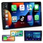 Écran de voiture Android de 10,1 pouces compatible Apple CarPlay Android Auto – شاشة ذكية للسيارة