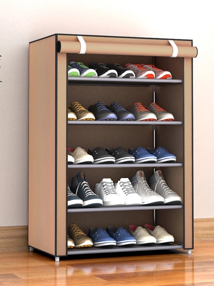 ⁦Armoire Chaussures 5 niveaux étagères 15 paires ou plus très pratique pour Salon, Chambre et Entrée⁩ - الصورة ⁦3⁩