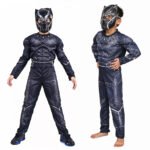 Tenue de Deguisement Black Panter Pour Enfants
