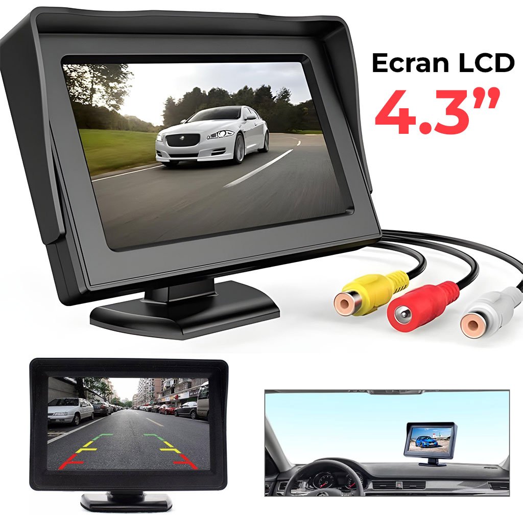 CTC-593-cnc-Copie.jpg Moniteur de vue numérique de voiture TFT LCD 4,3 pour caméra de recul - الصورة 1