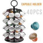 Support Présentoir de Capsules 40 PCS Rotatif 360 Degrés – حامل كبسولات القهوة