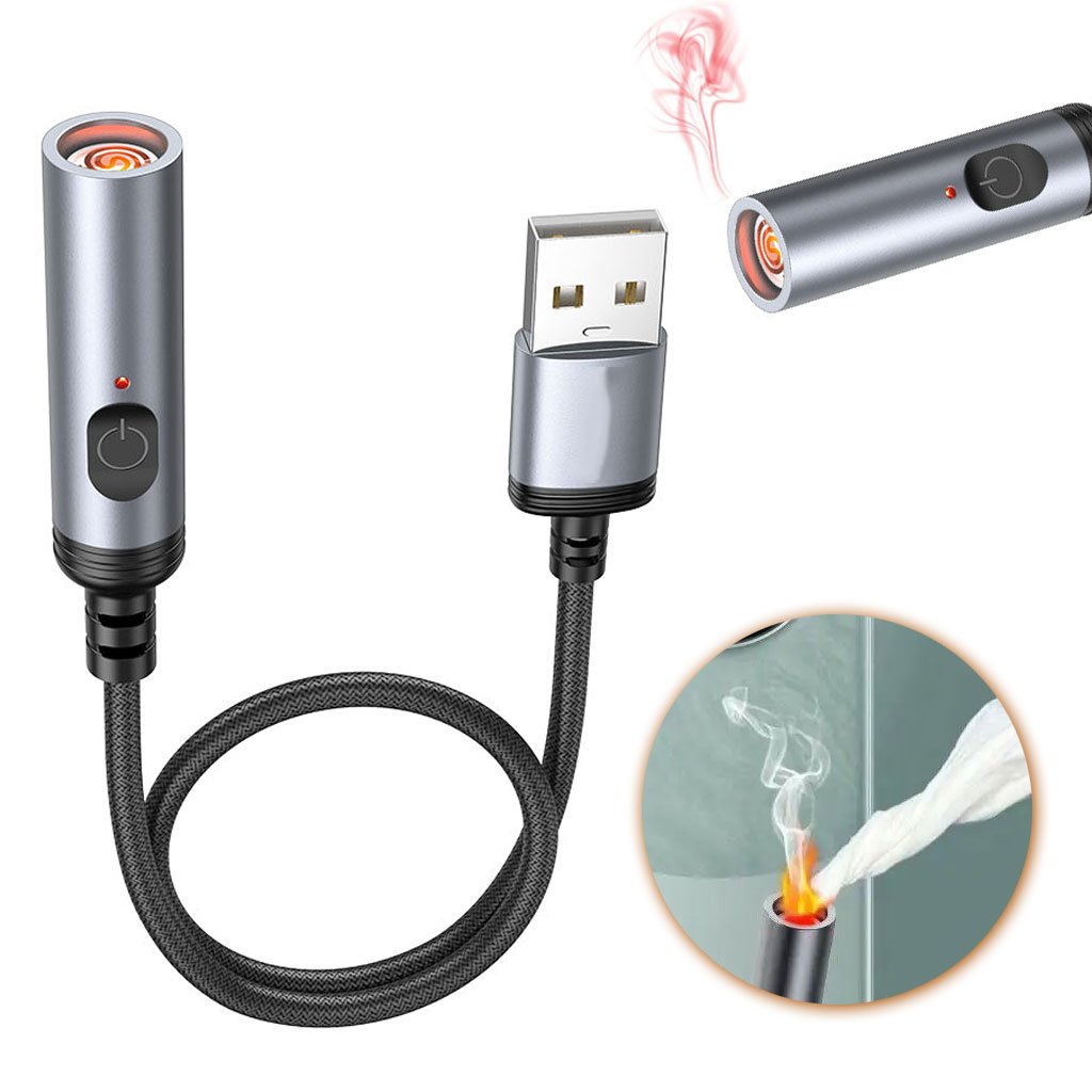 Ciga-USB-cnc-1-3.jpg Briquet électrique Portable Alimentation USB V1 - الصورة 1