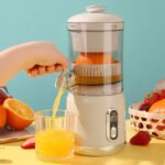 Presse Agrumes Electrique Portable 600 ml Rechargeable Moteur Silencieux – عصارة حمضيات محمولة وقابلة للشحن