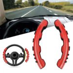 Couvre de volant antidérapantes en carbone perforé taille universelles – غطاء عجلة القيادة