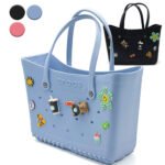 Crocs Sac fourre-tout de plage pour femmes imperméable – حقيبة نسائية للنزهات