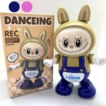 Labubu jouet dansant et chantant avec projecteur sonore et lumineux