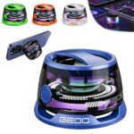 G200 Mini Haut-parleur Bluetooth magnétique sans fil avec lumière RVB – مكبر صوت مغناطيسي ومحمول
