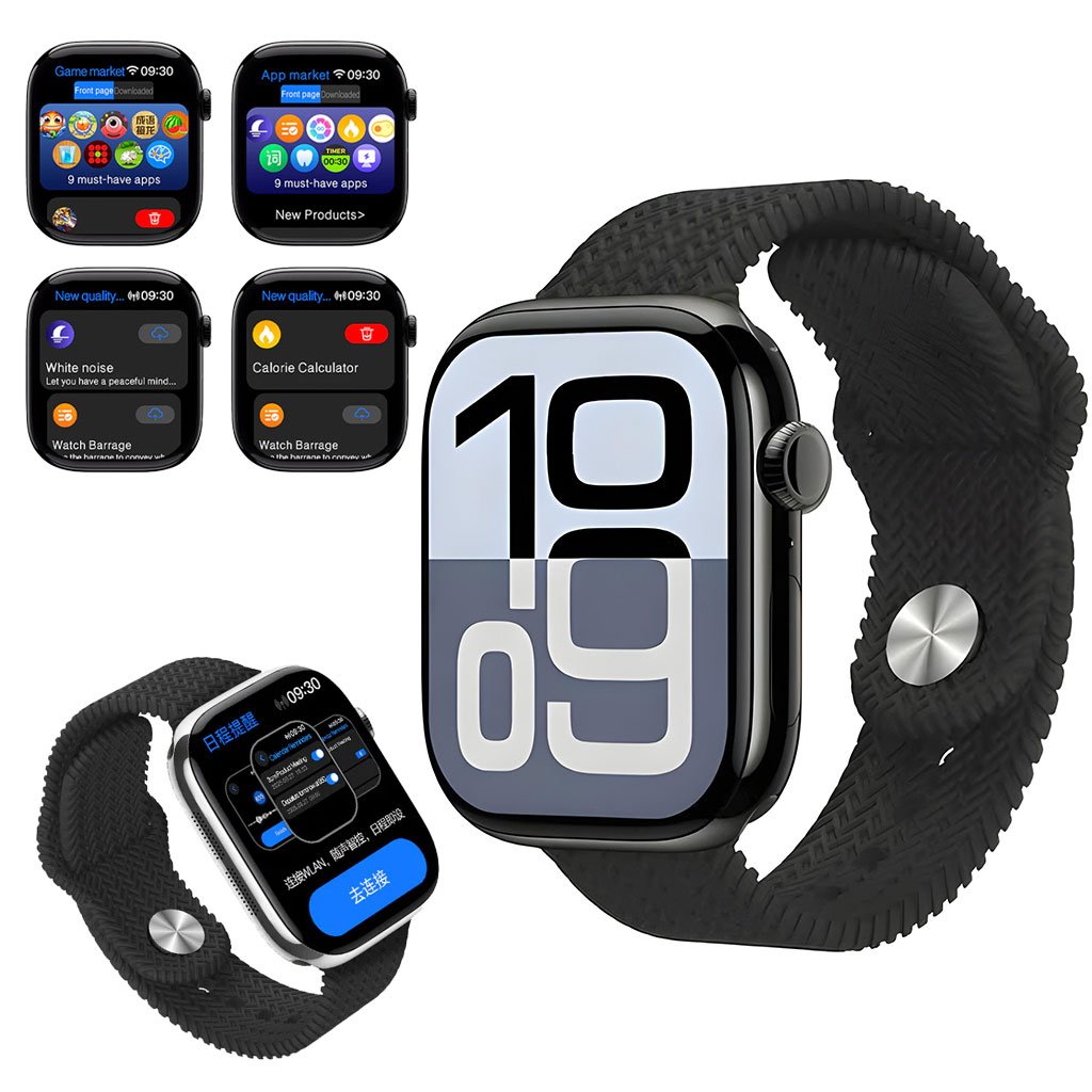 HK11-Pro-cnc-2.jpg HK11 PRO MAX GEN2 Smart Watch 46mm avec Deepseek Ai – ساعة ذكية بخاصة الذكاء الإصطناعي - الصورة 1