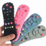 Anneau de dentition en Silicone en forme de télécommande - عضاضة اطفال من سيليكون على شكل جهاز تحكم