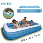 Grande Piscine Rectangulaire pour Enfants Intex 58484NP – مسبح حجم كبير للأطفال