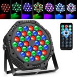 Projecteur Stroboscope LED RVB 36 LED avec Télécommande – جهاز الألعاب الضوئية
