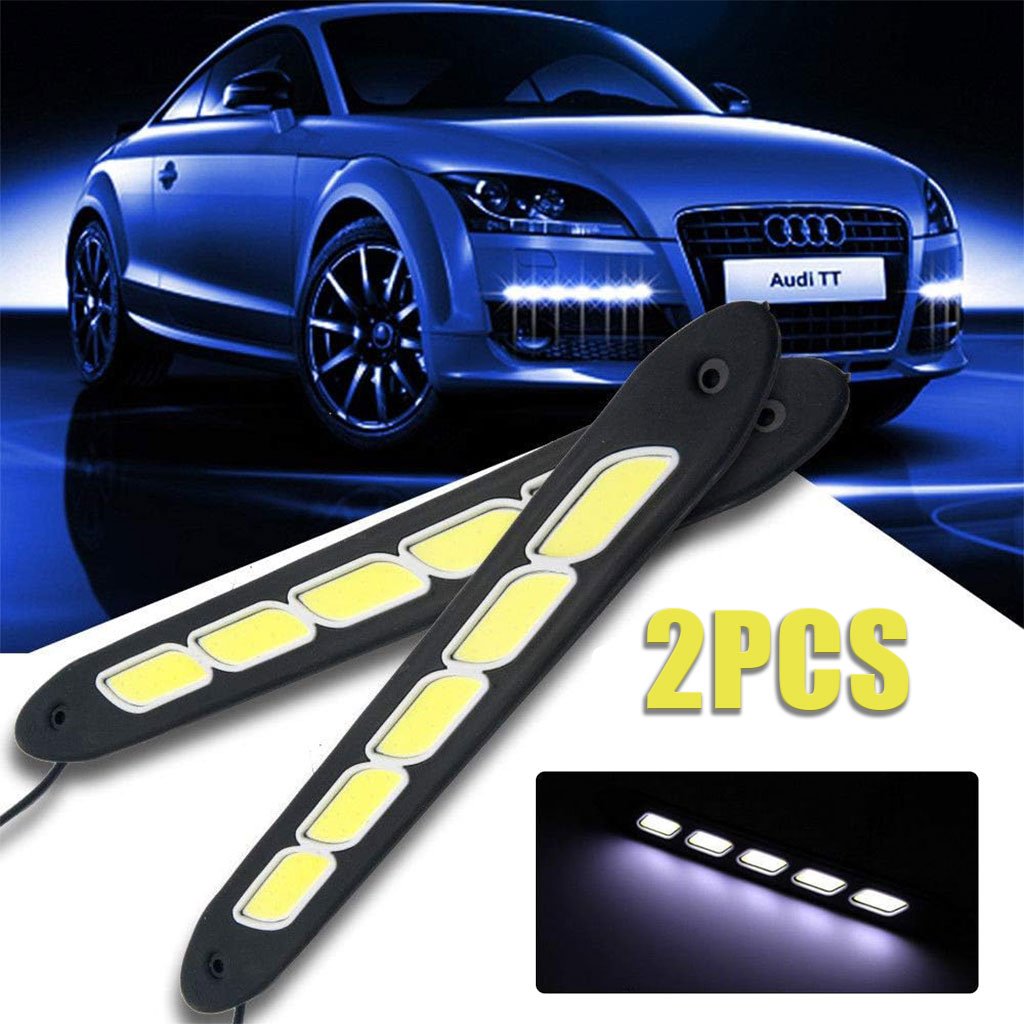 LED-Daytime-V2-CNC-1.jpg Bandes Lumineuses LED Flexibles pour Voiture 2Pcs V2 – مصابيح أمامية للسيارة - الصورة 1