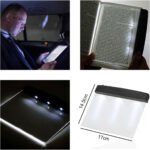 Panneau lumineux en acrylique transparent idéal pour éclairer les pages d’un livre