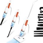 Multismart Aspirateur balai système de nettoyage humide et sec 12en1 avec réservoir d’eau et de poussière – مكنسة كهربائية منزلية