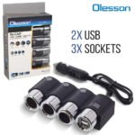 Olesson Extension allume cig-are OEM avec 2 ports charge rapide
