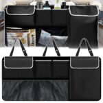 Organisateur Coffre de Voiture Multipoches de Haute Qualité – منظم صندوق السيارة