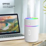 Humidificateur Ultrasonic Rgb capacité de 220 ml 2 Modes diffuseur