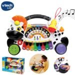 VTech-Piano Apprend Musique Notes et Instruments avec Clavier Interactif