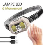 Lampe de Tête à Mouvement Rechargeable SH-S21