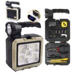 Lampe Solaire Portable Avec Kit de Tournevis et Outils