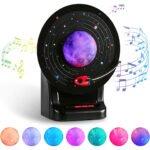 Haut Parleur Bluetooth avec lampe lunaire LED 3D à 7 couleurs réglables – مكبر صوت بلوتوث