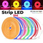 Strip LED 5M Multicolor Effet Neon - شريط إضاءة ملون