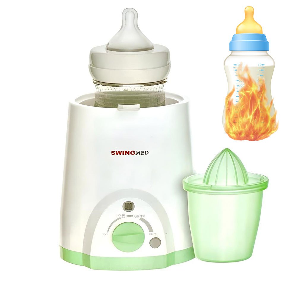 Swingmed-cnc-6.jpg Chauffe Biberon Stérilisateur 4en1 SwingMed SM-A9028 – جهاز تسخين قارورات للرضيع - الصورة 1