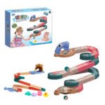 Jouets de bain cascade pour enfants, bricolage et glissière d'eau