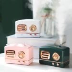 Humidificateur d'air Portable en forme Radio vintage