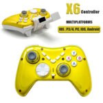Manette de Jeu Sans Fil X6 Compatible P4,P3, Android, iOS, PC, Switch, TV Box – يد تحكم لاسلكية
