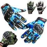 Gants de Moto Respirants Pro Biker à Doigts Longs V2 – قفازات إحترافية للدرجات النارية