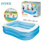 Piscine gonflable rectangulaire 203 x 152 x 48 cm INTEX 57180 – حوض سباحة