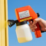 Pistolet de Peinture Pulvérisateur 600ml 0.8mm 75W