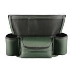 Sac de rangement central en cuir pour siège avant de voiture