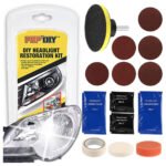Kit Rénovation Phare Voiture pour Les Rayures De Jaunissement - طقم تنظيف أضواء السيارة