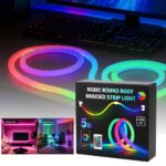 Bande LED RGB tube 360° numérique 5m 16mm USB 5V App Control - شريط إضاءة ملونة